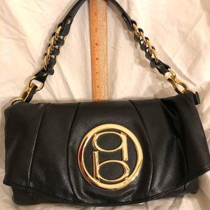 bebe Black Leather Purse
